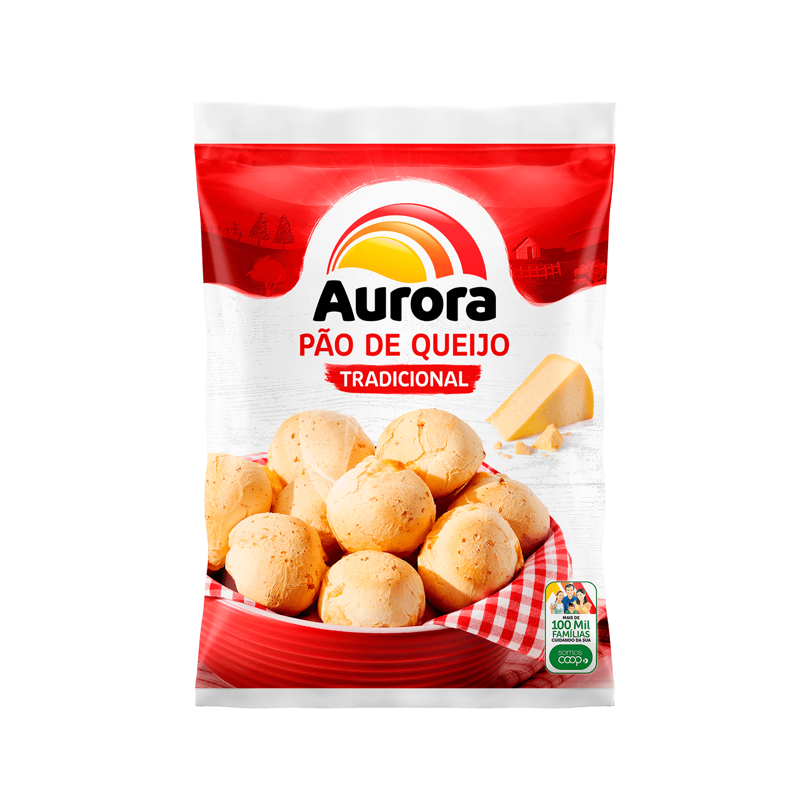 Pão de queijo tradicional Aurora 400g