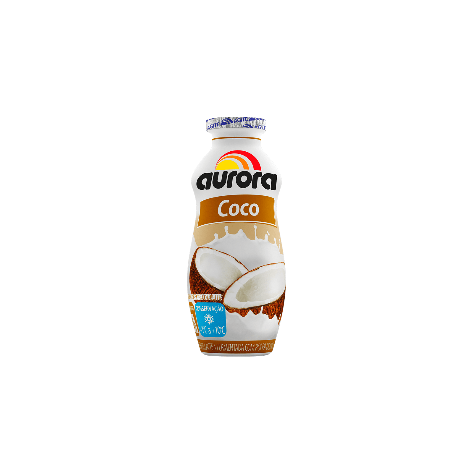 Bebida láctea coco aurora 170g