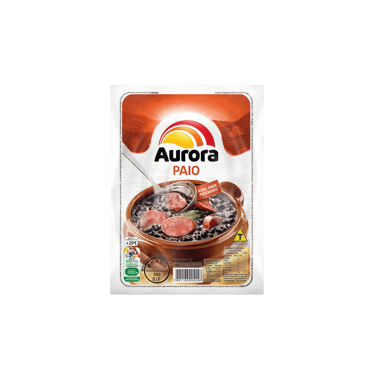 Linguiça Paio Aurora 2.5 Kg