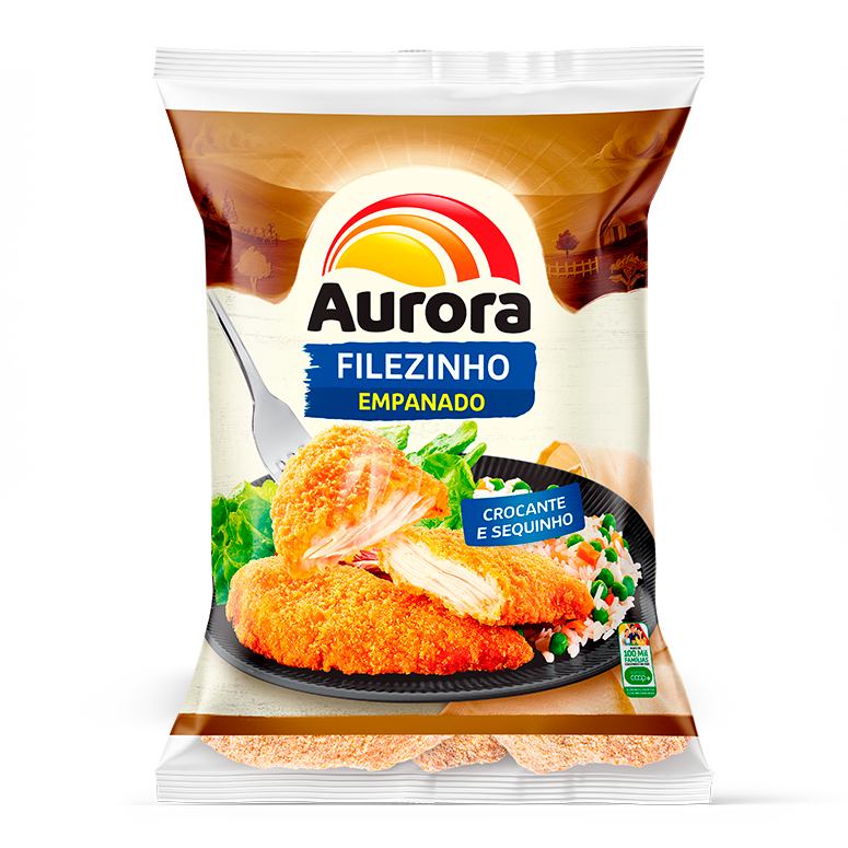 Frango a Passarinho Aurora 3 Kg  Aurora, a gente faz com gosto tudo que  você gosta.