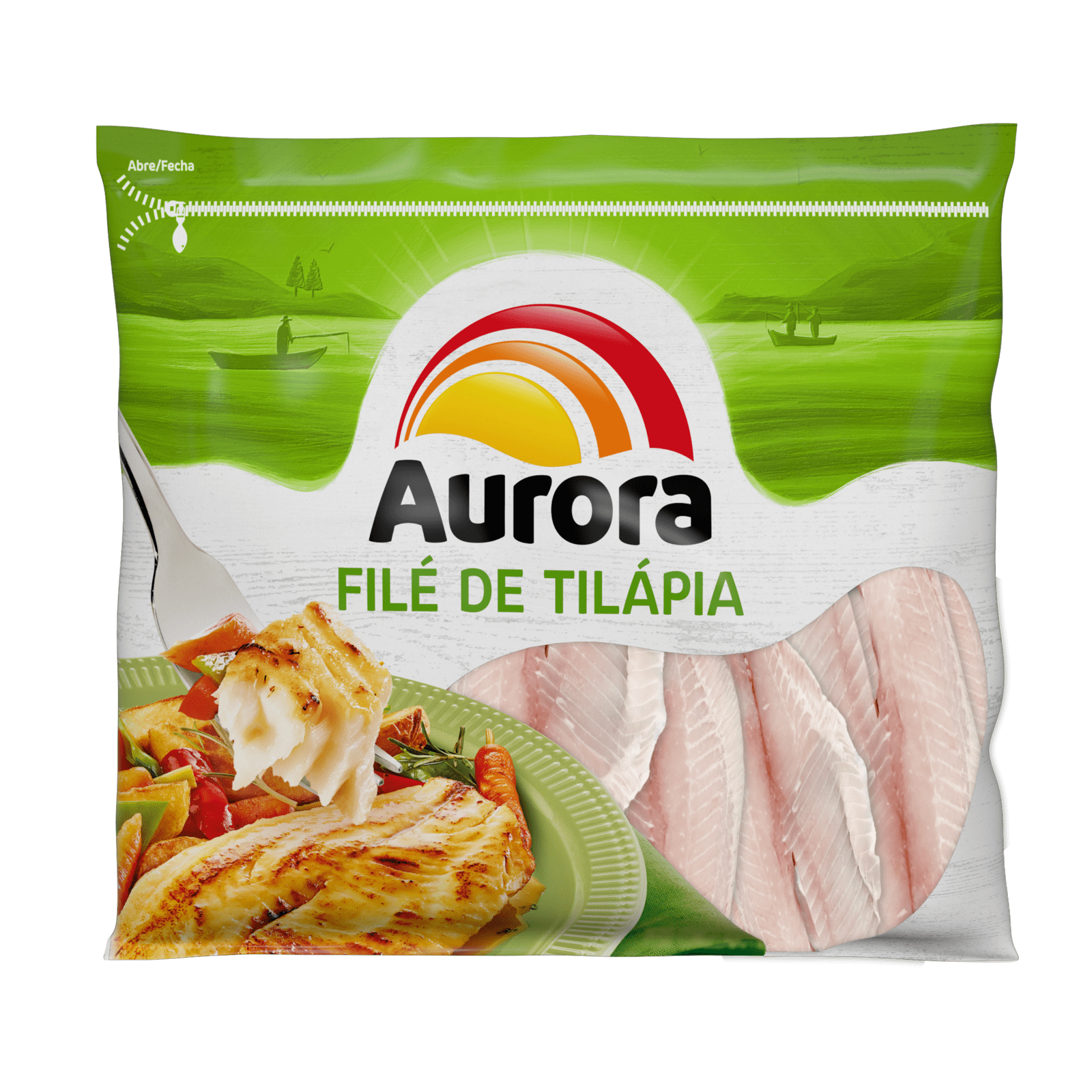 Filé de tilápia Aurora 2 kg