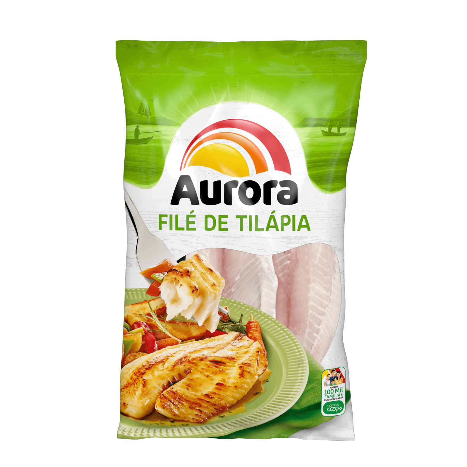 Filé de tilápia Aurora 400g