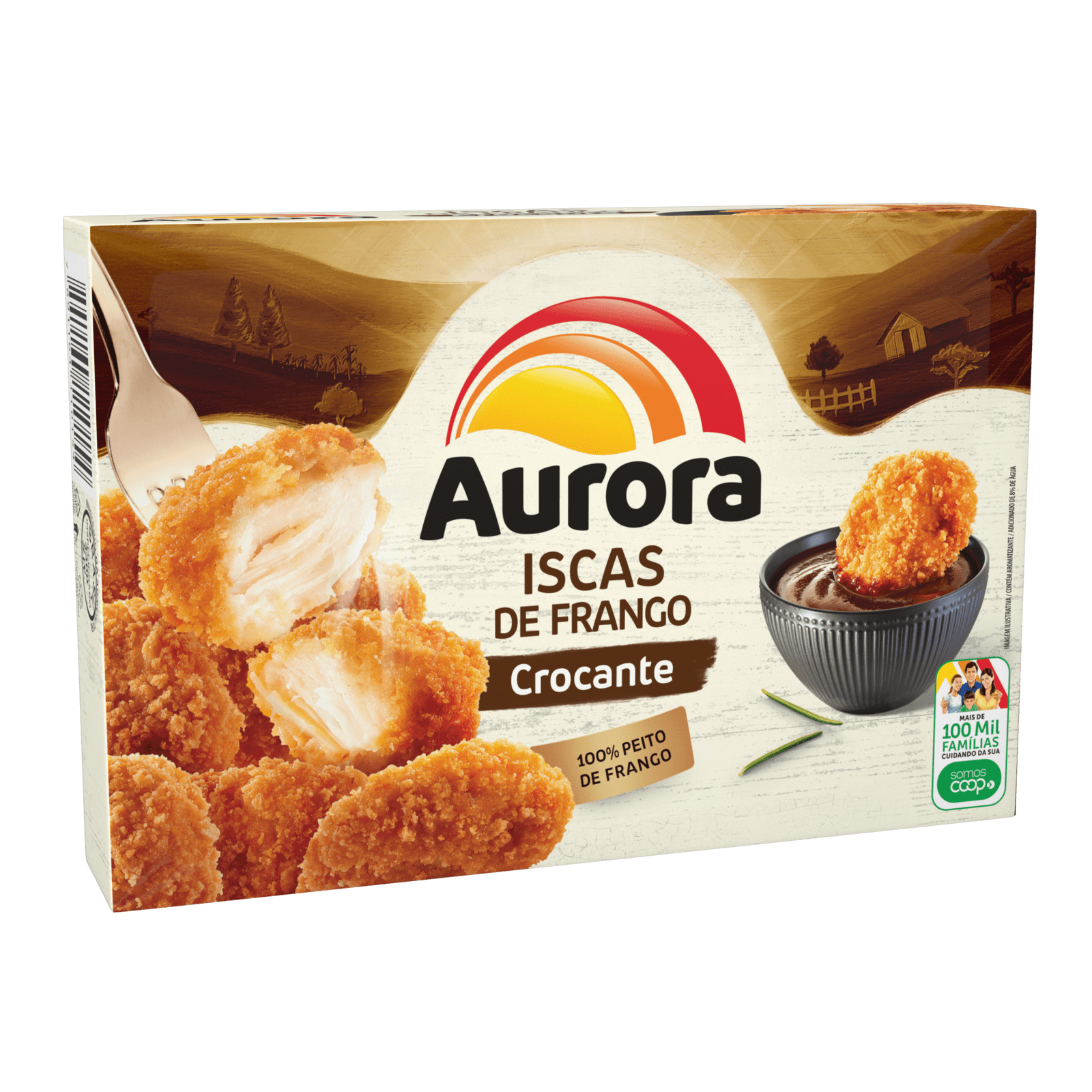 Iscas de Frango Empanadas 300g