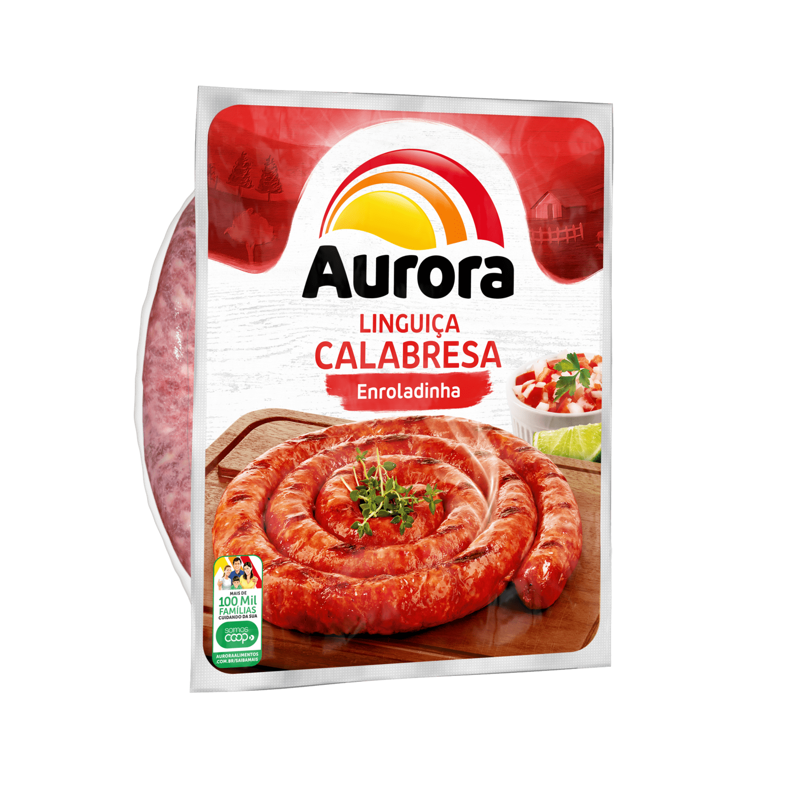 LINGUIÇA CALABRESA AURORA 800G