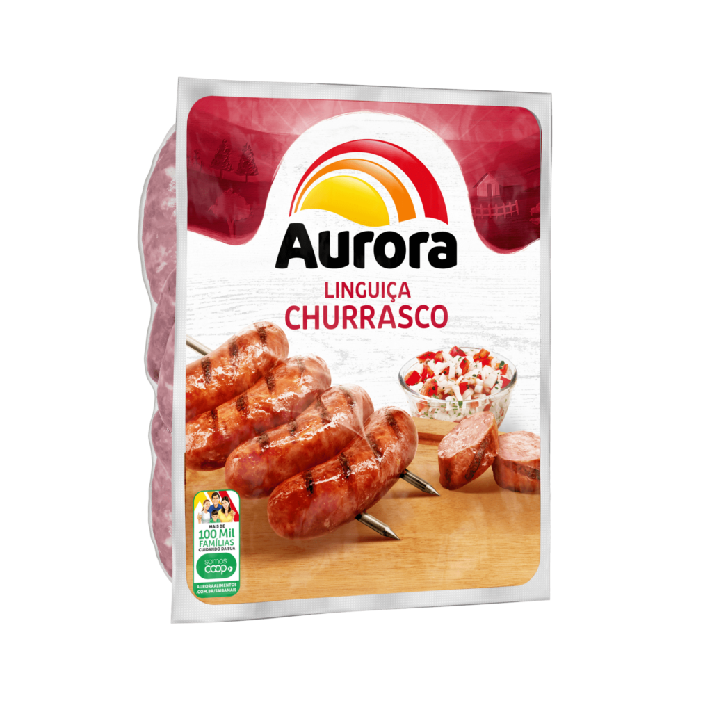 Linguiça churrasco Aurora 800g | Aurora, a gente faz com gosto tudo que ...