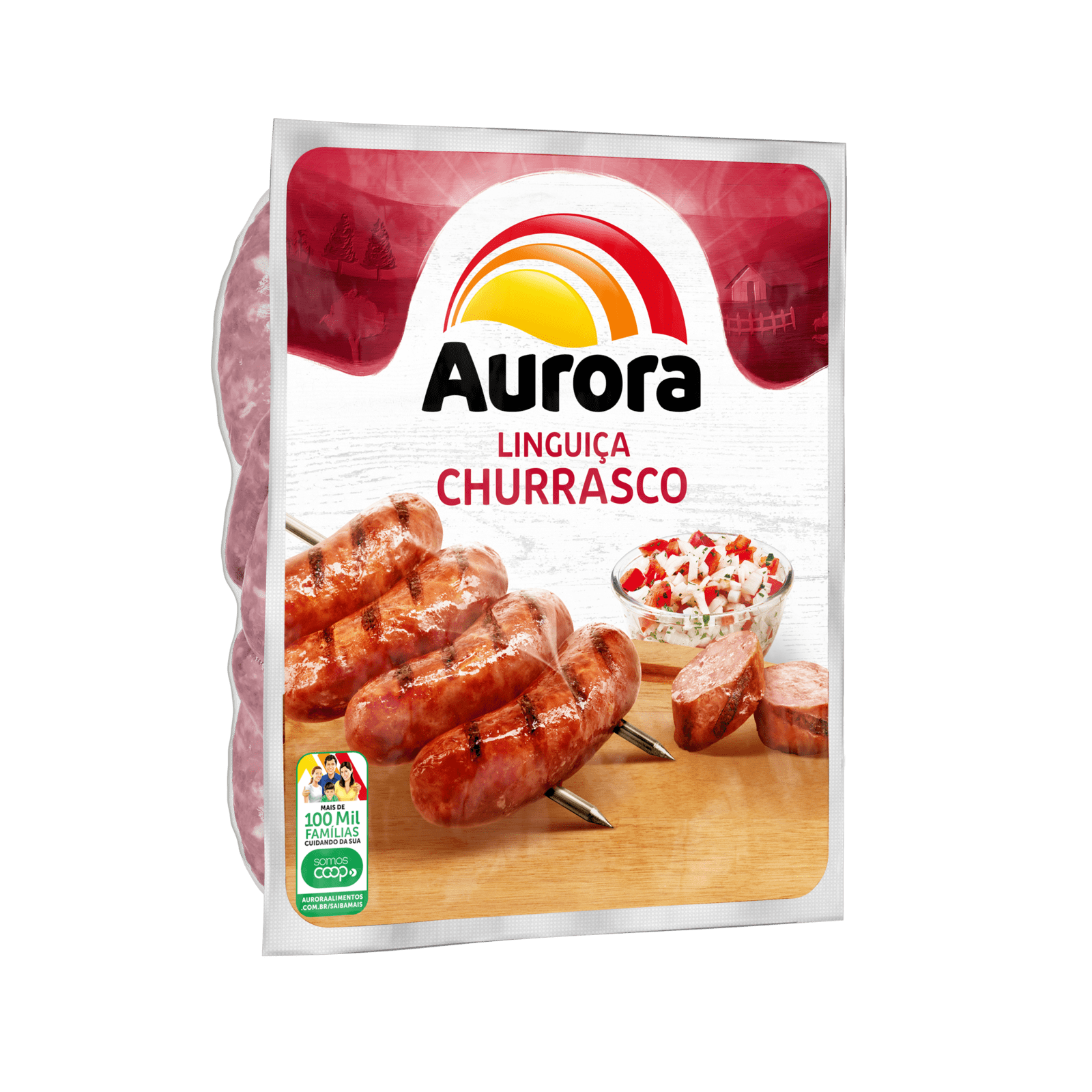 LINGUIÇA CHURRASCO AURORA 800G