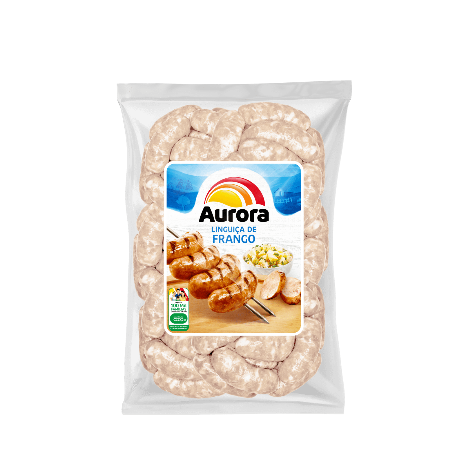 LINGUIÇA DE FRANGO CONGELADA AURORA 5 KG