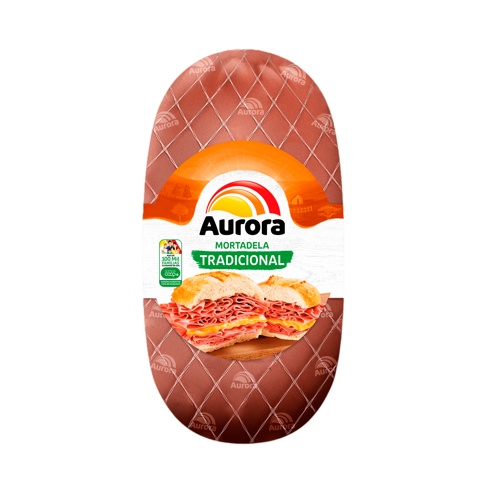 Mortadela tradicional Aurora 5 kg