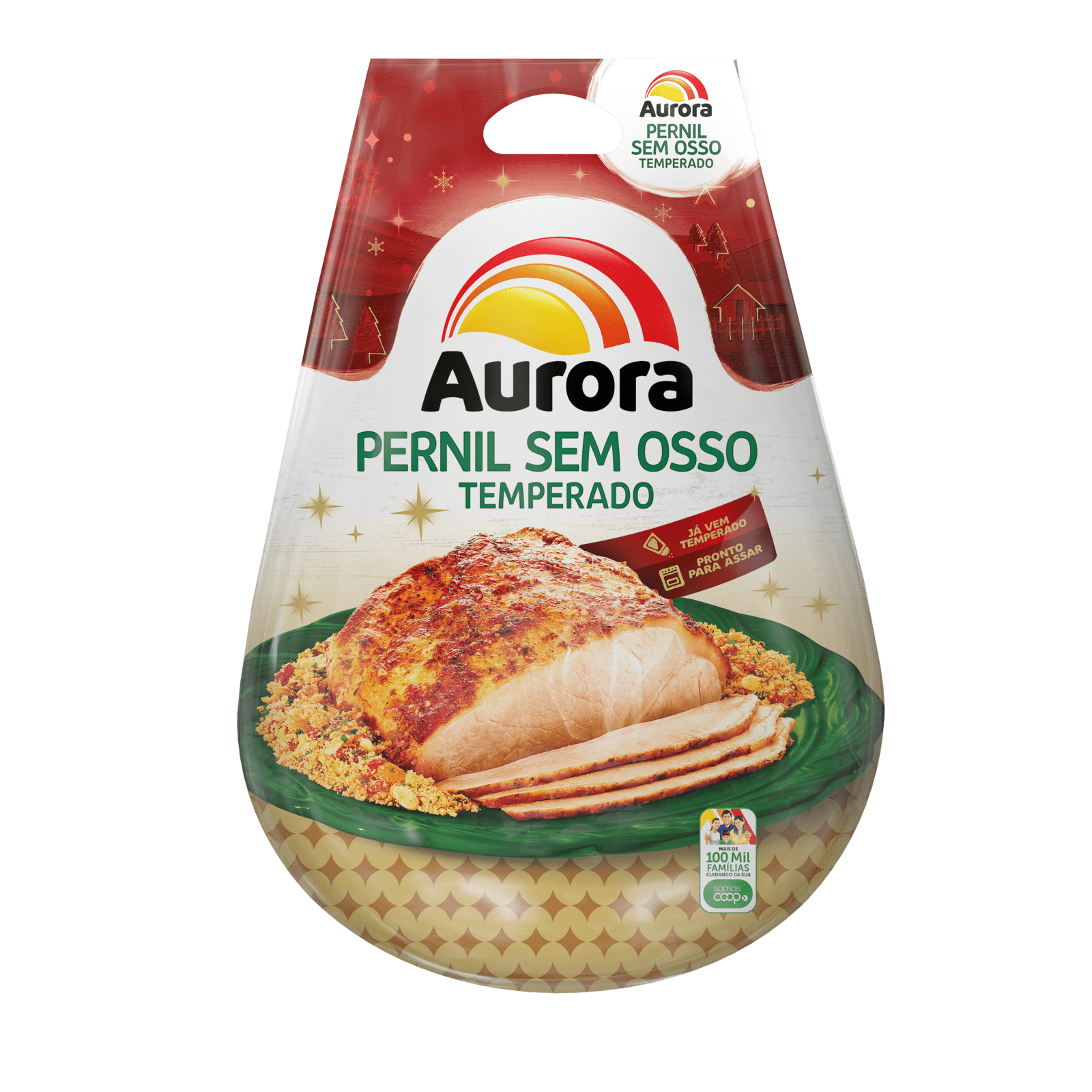 PERNIL SEM OSSO TEMPERADO AURORA