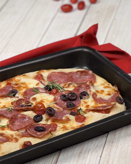Focaccia de Salame