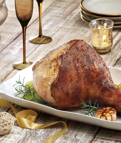 Pernil com Pele à Pururuca