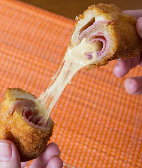 Sanduíche Crocante de Salame